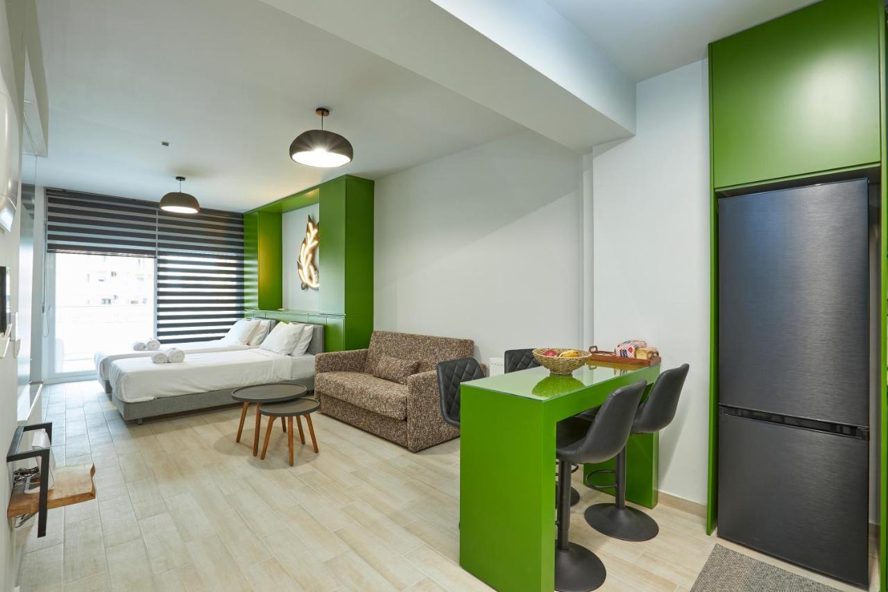 Olea Apartments Tesalonika Bagian luar foto