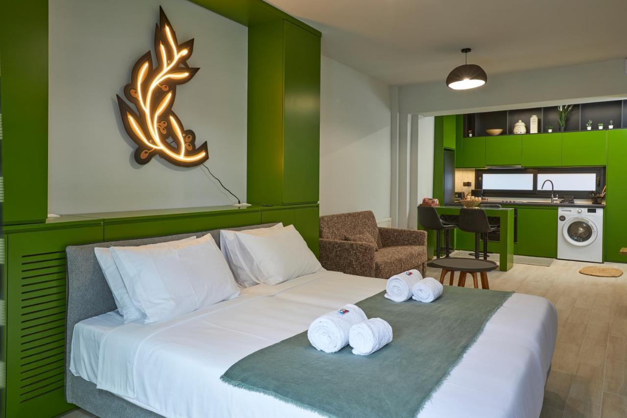 Olea Apartments Tesalonika Bagian luar foto