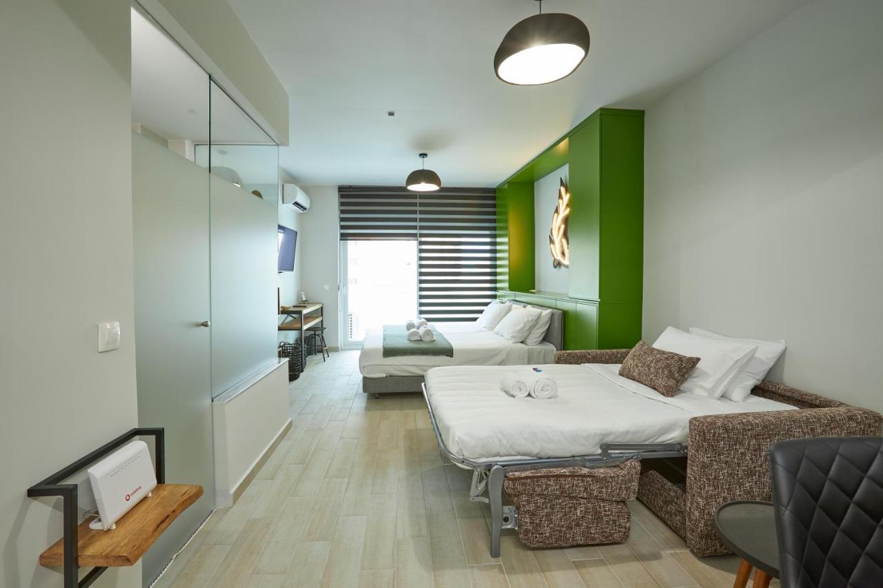 Olea Apartments Tesalonika Bagian luar foto