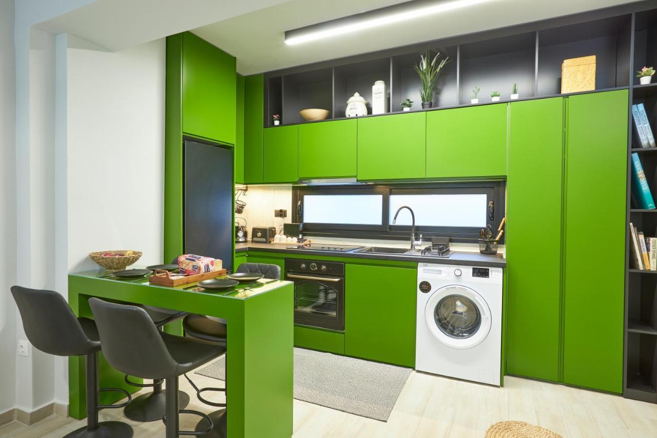 Olea Apartments Tesalonika Bagian luar foto