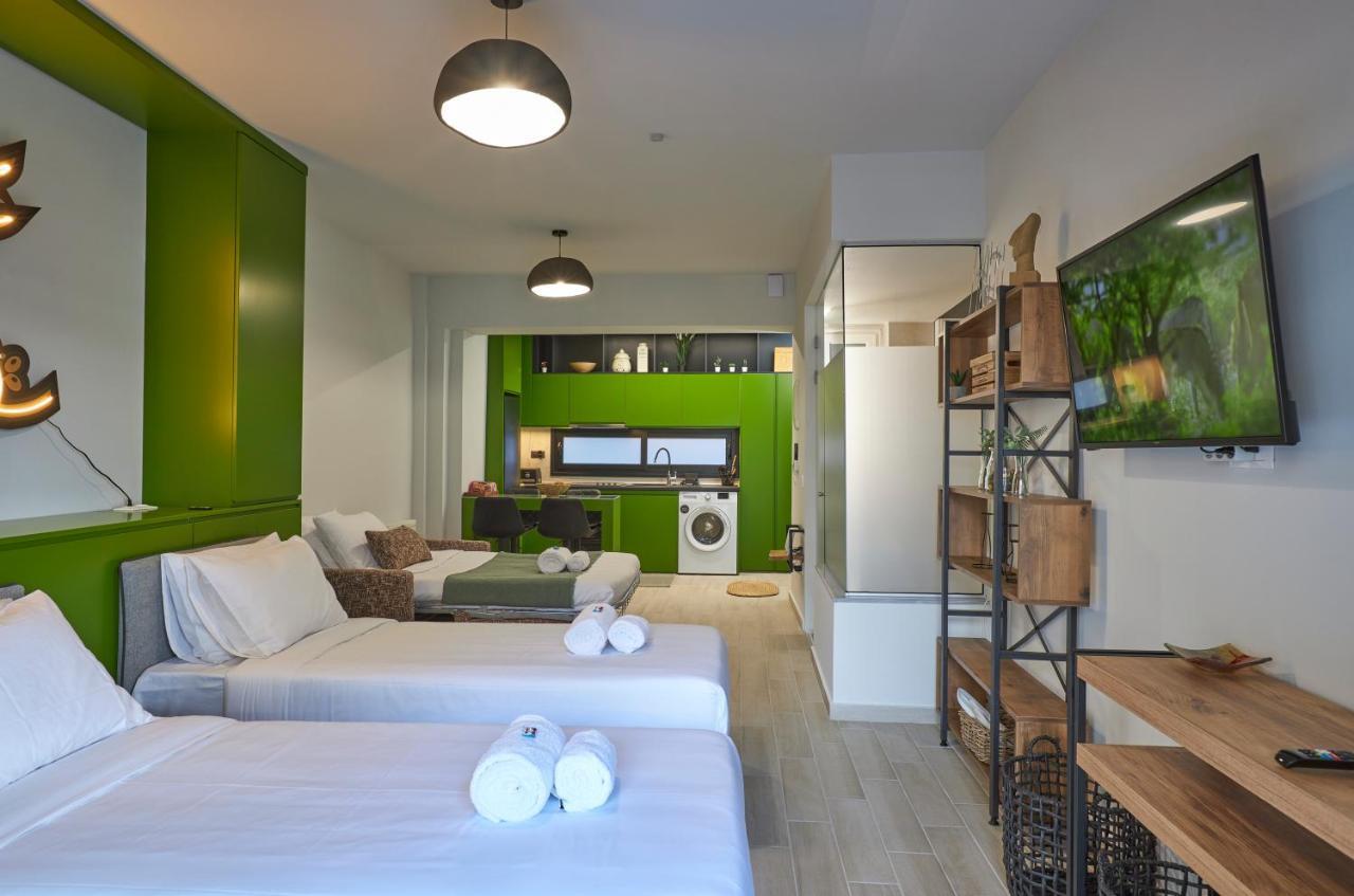Olea Apartments Tesalonika Bagian luar foto