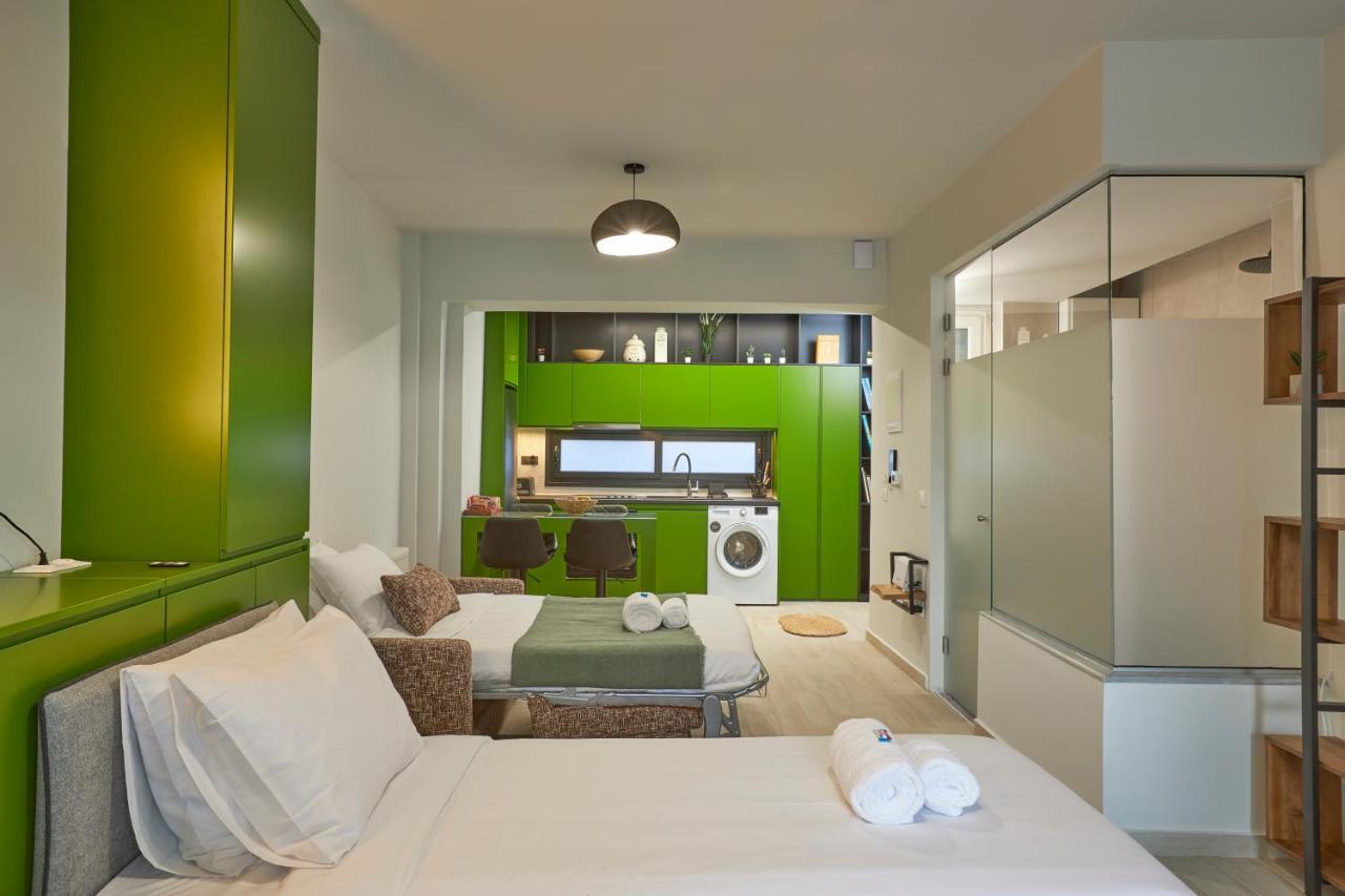 Olea Apartments Tesalonika Bagian luar foto