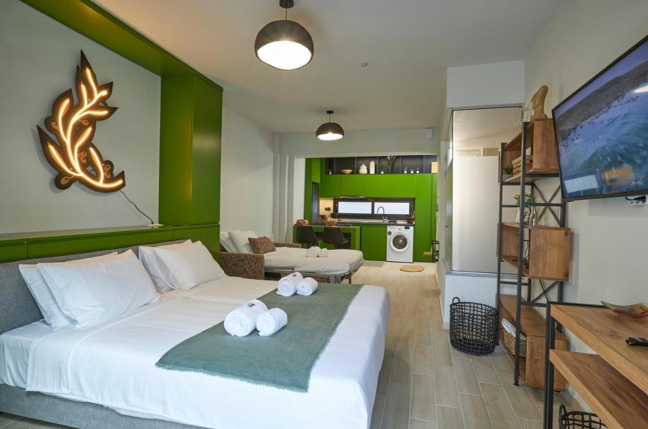Olea Apartments Tesalonika Bagian luar foto