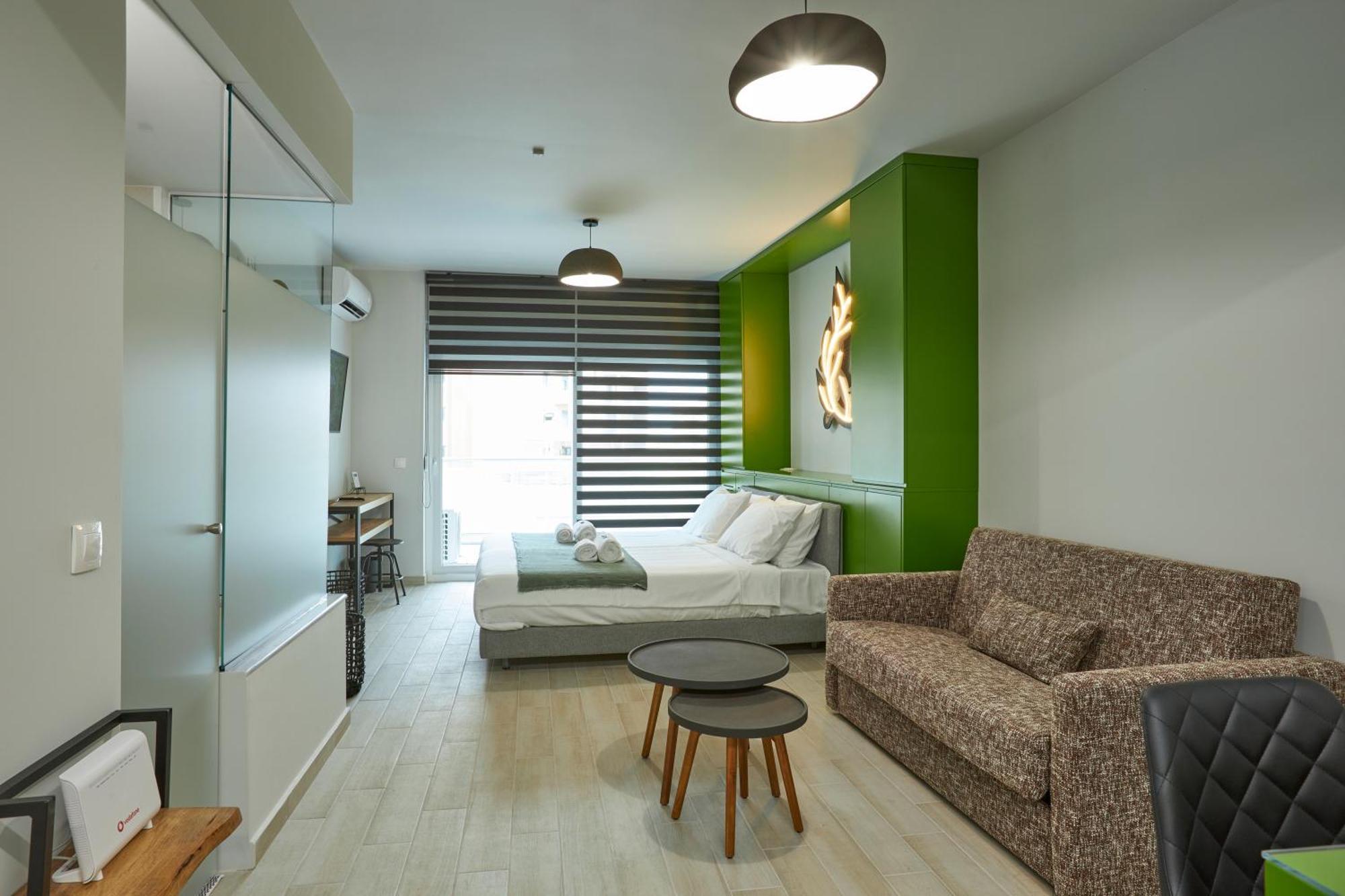 Olea Apartments Tesalonika Bagian luar foto