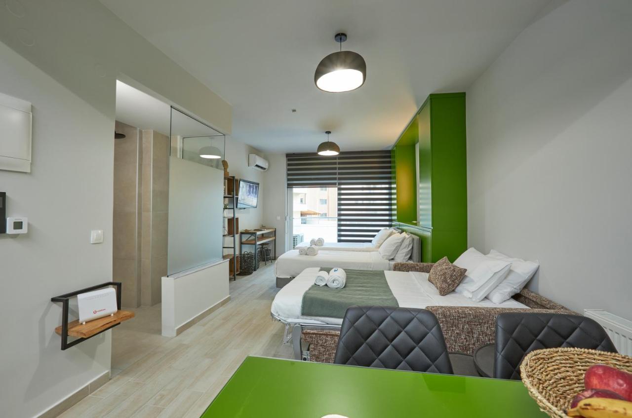 Olea Apartments Tesalonika Bagian luar foto